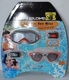Body Glove Two Youth Swim Masks - Gray and Orange