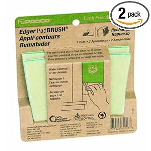 Padco 82203 Earth Friendly Painting 2 Pads Refill Edger Pad Brush Padco 82203 Earth Friendly Painting 2 Pads Refill Edger Pad Brush