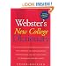 Webster's New College Dictionary, Third Edition