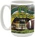 NCAA University of Oregon 15-Ounce Stadium Series Ceramic Mug