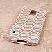 Galaxy S5 Active Case, MPERO SNAPZ Series Rubberized Case for Samsung Galaxy S5 Active / GS5 Active - Mint Chevron