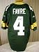 Brett Favre Autographed/Hand Signed Green Bay Packers Green Authentic Reebok Football Jersey