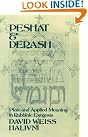 Peshat and Derash...
