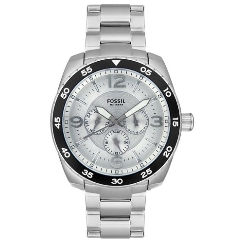518jWLdwD9L Fossil Mens Stainless Steel Watch #BQ9374