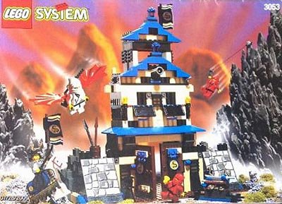 Lego Ninja Castle Set 3053 - Emperor's Stronghold