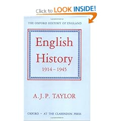 English History 1914-1945 (Oxford History of England)