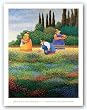 Spring Gathering by Lowell Herrero 22"x28" Art Print Poster