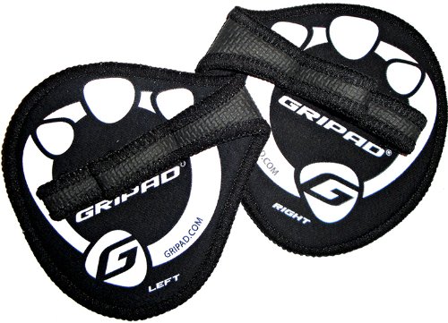 Gripad Workout Grips, Black