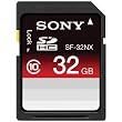 Sony Media 32 GB SDHC Flash Memory Card (SF32NX/TQ)