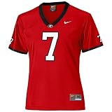 Nike Georgia Bulldogs #7 Red Ladies Replica Football Jersey