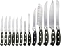 Oneida 14-Piece Triple Rivet Classic Knife Set with Block
