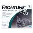 Merial Frontline Plus Flea and Tick Control for Cats and Kittens, 6 Doses