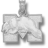 University of Michigan Wolverine M Pendant (Silver)