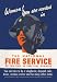 Women! You are Needed in the National Fire Service 12x18 Giclee on canvas - Prints - ...