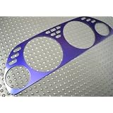90 91 92 93 Acura Integra Manual Transmission Gauges Bezel Billet Trim Frame Blue 