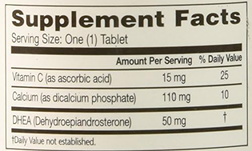 DHEA 50mg, 50 Tablets
