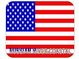 US Flag - Russian River-Coastal, California (CA)  Mouse Pad