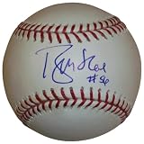 MLB New York Mets Brian McCrae "#56" Autographed Baseball