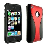 (7 Colors Available) Stylish Hard Rubber Crystal Case for Apple iPhone 3G 3G S 3GS 8GB / 16GB / 32GB + Bonus Screen Protector