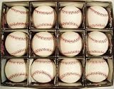 One Dozen Rawlings Official Major League Game Baseballs - Minor Blems