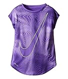 [ナイキ] Nike Kids ガールズ Kta884 Dri-FITTM Tee (Toddler) トップス Hyper Grape 4T Toddler [並行輸入品]