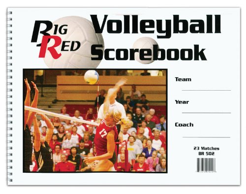 Big Red Volleyball Scorebook