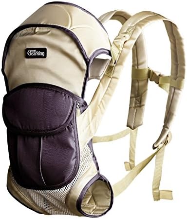 Bearking Multifunction Baby Carrier Wrap Infant Comfortable Sling,Brown