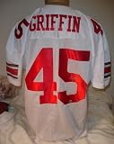 Archie Griffin Autographed/Hand Signed Russell White Ohio State Buckeyes Jersey