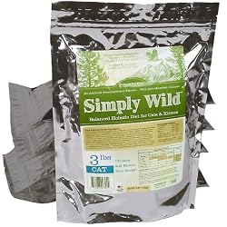 Simply Wild Chicken & Brown Rice for Cats & Kittens (3 lbs)