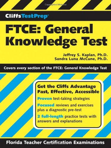 cliffstestprep ftce general knowledge test