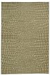 Martha Stewart Amazonia Hand-knotted Tibetans Raft / Beige 5' 6" x 8' 6" Area Rug