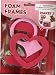 Valentine Foam Frames Craft Kit  Flower Pot, Hearts, Bear (set of 3)