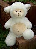 Osterschaefchen stehend weiss-beige supersoft - Groesse ca. 38 cm