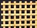 Square Heavy Duty Treated Yellow Pine Wood Lattice in a 5/pack with Freight included [CAPITOL CITY LUMBER]