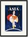 Black Framed/Matted Print 17x23, Asia Magazine: Goddess of Music