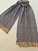 Jamawar Shawl in Crushed Moonlight Blue