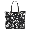 Merona&reg; Printed Canvas Tote - Black/White