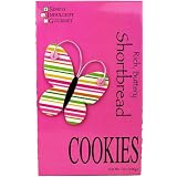 Too Good Gourmet Shortbread Cookies, 7-Ounce Pop-up Pink Butterfly Boxes (Pack of 6)