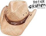 Peter Grimm - Drifter- Cowboy NATURAL MELROSE DRIFTER Style Hat
