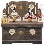 一秀 作 ひな人形 木目込 雛人形 親王飾 醍醐雛 20号A