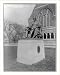 Historic Print (L): [John Harvard, statue in front of chapel, Harvard University, Cam...