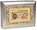 Cottage Garden Music Box - 25Th Anniversary Plays Unchained Melody With Ornate Champaign Silver Finish