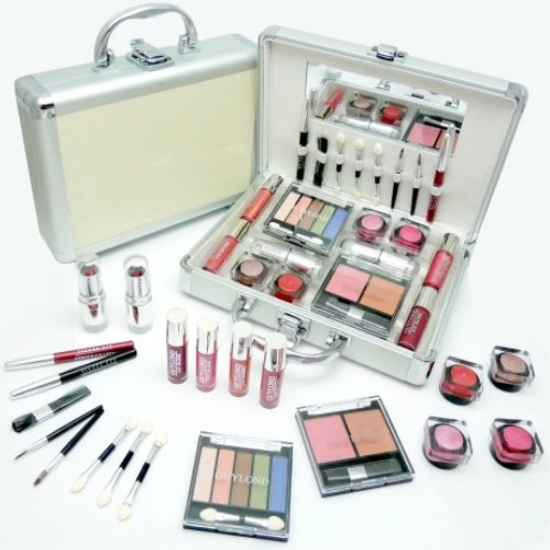 Exclusive Beauty Make-up Collection Schminkkoffer gef&uuml;llt 27 teilig (b282) Preisvergleich