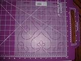 518kSMeg7FL. SL160  Bleeding Heart Medallion Quilting Stencil
