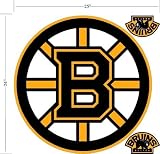 Trademarx Boston Bruins Peel And Stick Wall Logo