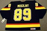 ALEXANDER MOGILNY Vancouver Canucks 1996 CCM Vintage Throwback Away NHL Hockey Jersey, XL
