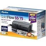 Aqueon 06079 QuietFlow 55/75 Power Filter, 400-GPH