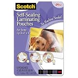3M 4X6 Inch Photo Laminating Sheets