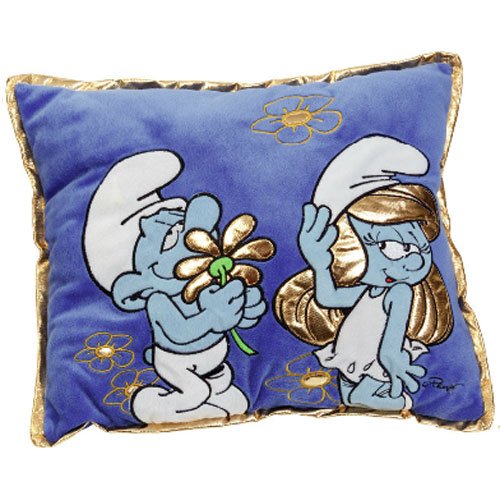 Schlümpfe Kissen 40x40cm, 1St.
