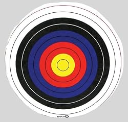 Glasscloth Target Faces - 48" Diameter (10 ring) - Archery